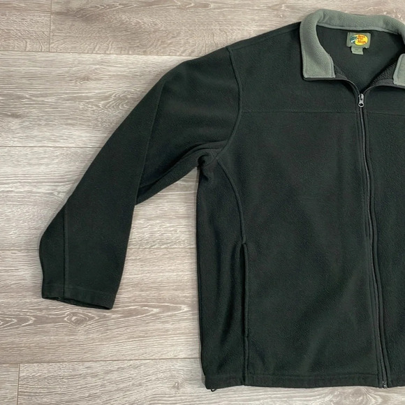 Bass Pro Shops Full Zip Fleece Jacket Black 2XL - Picture 4 of 16